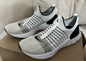 Nike React Phantom Run Flyknit 2 Blanco Negro Para hombres Talla 11 Oreo - Imagen 1 de 7