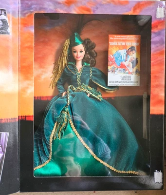 Barbie as Scarlett O’Hara in Curtain Dress Hollywood Legend - Factory Sealed Box - Image 1 of 4