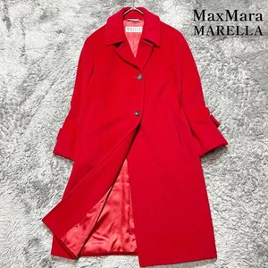 Marella Max Mara Angora Wool Chester Coat - Women’s SZ 40, Good Condition - Picture 1 of 11