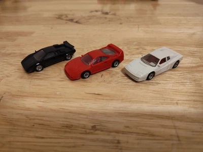 Lote 3 Modelos Monograma Escala HO 1:87 Coches Modelo - F40 Testarossa Countach De Colección Foto 1 de 4