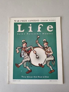 1924 Life Magazine 3/13 St Patrick's Number - Picture 1 of 12