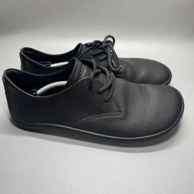 Vivobarefoot Addis Oxford M black leather Men’s Size EU 43 US 10 (Needs Laces) - image 1 of 4