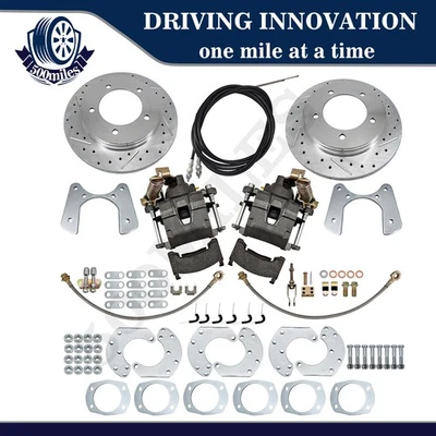 Disc Brake Kit Rear End For 9 Inch pre - 1987 Ford truck or Bronco Brand New Foto 1 de 4