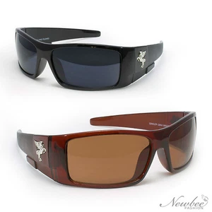 Gafas de sol audaces Marco grueso y patillas Velocidad deportiva Varios colores - Imagen 1 de 9