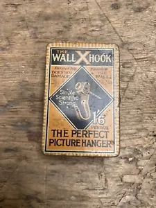 vintage advertising tin,The Wall X hook - Picture 1 of 7