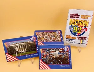 1992 Wild Card Decision '92 Political Cards Set of 100 - Picture 1 of 5