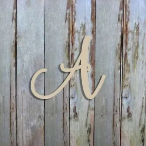 Fairybells Font, Wooden Letters, Unfinished Cheap Letters, Craft Letters Cutout - Picture 1 of 2