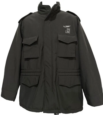 Rothco Field Mens Jacket M-65 Shell Black Epaulets Zip Hood Adj Waist Hem M - Image 1 of 4