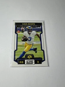 2023 Panini Score Football Cam Akers LA Rams #162 - Picture 1 of 2