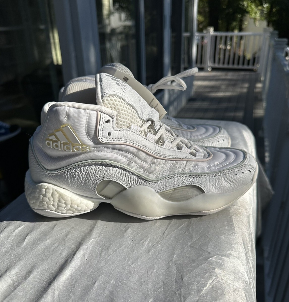 adidas 98 Crazy BYW Crystal White for Sale | Authenticity adidas 98 Crazy BYW Crystal White for Sale | Authenticity