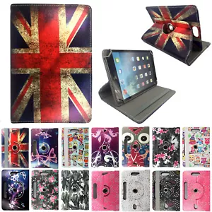 Universal Folio Flip Leather Case Cover For Android Tablet 7" 8" 9" inch Tablets - Picture 1 of 23