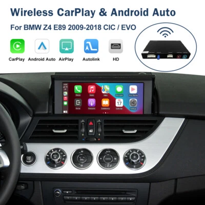 Wireless CarPlay Android Auto Upgraded Retrofit Decoder Für BMW Z4 E89 09-18 DE - Bild 1 von 4