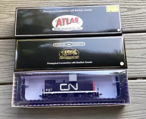 ATLAS 1/87 HO SCALE CN CANADIAN NATIONAL S-2 RD. #8127 DCC / SOUND 10003395 F/S - Picture 1 of 20