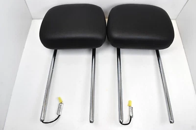 Dodge Grand Caravan 2011-2020 conjunto de reposacabezas activo delantero de cuero negro par OEM Foto 1 de 4