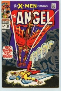 THE X-MEN #44 (1968) FN (PRIMERA APARICIÓN DE RED RAVEN) HEMAN ORIGIN MARVEL - Imagen 1 de 19