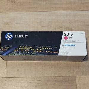 HP 201A Magenta Toner CF403A M252 M277 New Genuine Sealed Made in Japan - Picture 1 of 4
