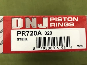 DNJ PR720A 99-15 Standard Piston Ring Set For Saab Subaru 9-2X 2.5L H4 DOHC 16v - Picture 1 of 3