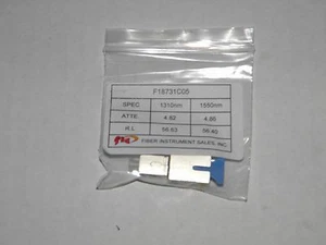Fiber Instrument Sales F18731C05 Fiber Optic Attenuator SC/UPC Male-SC/UPC Femal - Picture 1 of 2