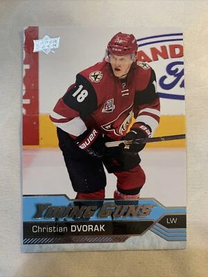 2016/17 CHRISTIAN DVORAK UPPER DECK YOUNG GUNS ROOKIE CARD #235 - Image 1 of 3