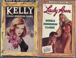 Kelly & Lady Ann 2 Donald Henderson Clarke  1950s USA Avon vintage paperbacks - Picture 1 of 1