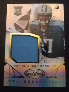 2015 Certified Dorial Green-Beckham JERSEY Titans /799 - Picture 1 of 2