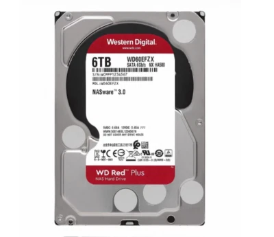 For Western Digital Red 6TB WD60EFZX 5400RPM 3.5" 128MB SATA 6Gb/s Hard Drive - Image 1 of 2