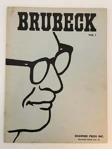 Brubeck Vol. 1 Shawnee Press 1956 piano cancionero partituras listas jazz en muy buena condición - Imagen 1 de 8