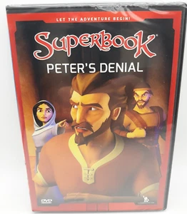 Superbook: Peter's Denial (DVD from CBN) NEW, sealed, ships next business day! - Picture 1 of 4