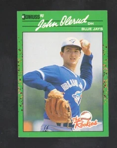 Tarjeta de novato Donruss the Rookies John Olerud 1990 #2 como nueva envío gratuito - Imagen 1 de 2