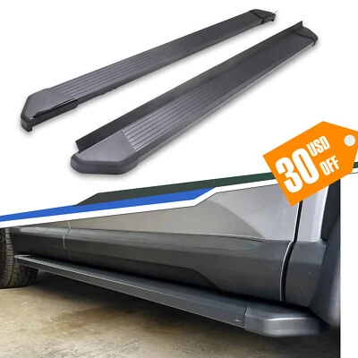 2 piezas estriberas escalón lateral para Chevy Traverse y Buick Enclave 2018-2023 negro Foto 1 de 4