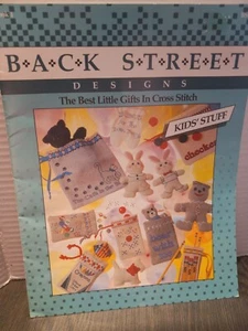 Back Street Designs Cross Stitch Kid's Stuff Patterns Booklet BS-42 - Picture 1 of 5