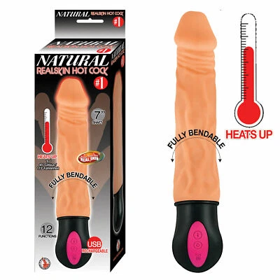 Big Dildo Realistic Dildo Vibrator FLEXIBLE Bendable Vibrator Sex Toys For Women - Image 1 of 4