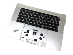 Batteria tastiera A1990 argento 15" Apple MacBook Pro 661-10346 custodia superiore 2018 2019 - Foto 1 di 2
