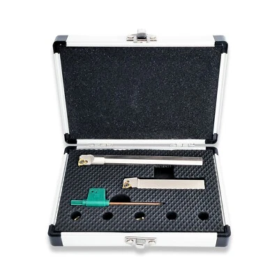 Internal / External Screw Cutting Set 12mm Shank 60° metric indexable inserts - Image 1 of 2