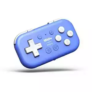 8Bitdo Micro Bluetooth Gamepad Pocket-Sized Mini Controller (Blue) - Picture 1 of 7