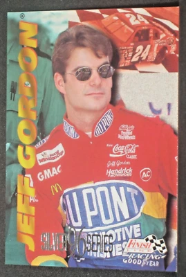 Jeff Gordon 1996 Finish Line Silver Series Parallel #1 - Image 1 of 2