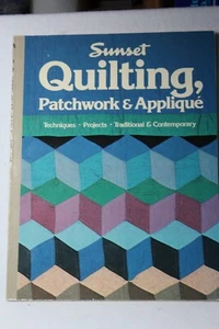 Quilting Patchwork & Applique by Sunset Publishing Staff 1981 PB VTG 88 pgs - Imagen 1 de 7