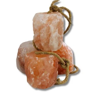 6 Stk.Salzleckstein Himalaya mit Seil für Pferde - je ca. 2-3 kg Lyra Horse®  - Bild 1 von 7