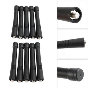1x/10x Short and Thick Antenna VHF Car Radio 90mm Antenna Adatto per GP88 H7 Y - Zdjęcie 1 z 14