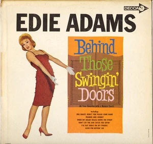 EDIE ADAMS / SONNY BURKE "BEHIND THOSES SWINGIN' DOORS" VOCAL JAZZ LP 1964 - Picture 1 of 2