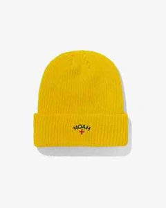Noah NY core logo Yellow beanie !!!! supreme palace kith aime leon stussy - Picture 1 of 3