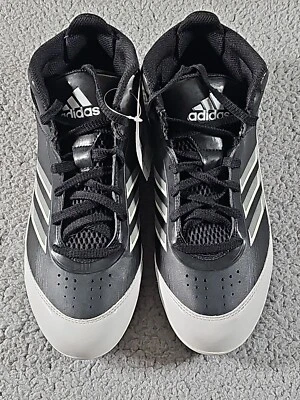 Botines de fútbol Adidas Performance Scorch X Mid M para hombre G23495 negros/blancos talla 9 Foto 1 de 4