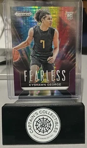 2024 Panini Prizm Draft Picks Kyshawn George Fearless Purple Pulsar Prizm 37/55 - Bild 1 von 2