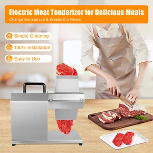 Tender per carne elettrico commerciale 450 W macchina per bistecche inox Cuber - Foto 1 di 16