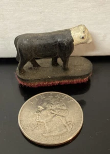 BLACK COW for American Flyer 771 STOCKYARD S Gauge Scale Trains Parts - Picture 1 of 5