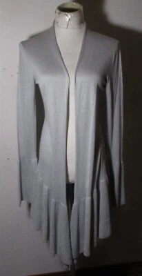 GARNET HILL Gray Long Sleeve Tunic Cardigan Sweater Size S - Image 1 of 4
