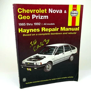 Manual de reparación Haynes Chevrolet Nova Geo Prizm 1985-1992 MPN: 24060 - Imagen 1 de 9