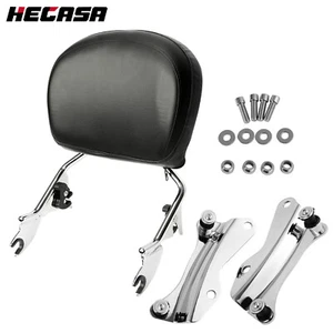 Respaldo desmontable Sissy Bar accesorios de acoplamiento para Harley Road King Glide 14-24 - Imagen 1 de 13