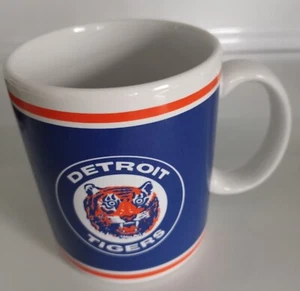 DETROIT TIGERS Coffee Tea Cup Mug 14oz MLB - Picture 1 of 3
