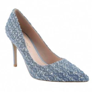 Pointy Heels Glitter Heels PROM Shoes Stiletto Heels Wedding Heels Bridal Shoes - Picture 1 of 30